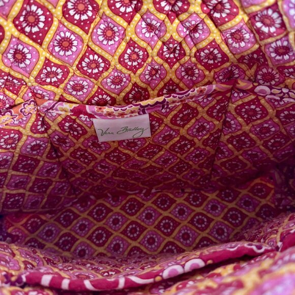VERA BRADLEY Medium Double Strap Shoulder Bag (RASPBERRY FIZZ) - Picture 7 of 7